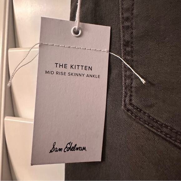 Sam Edelman “The Kitten” Mid-Rise Skinny Ankle Jeans – Mason Wash (Size 8/29) - Picture 8 of 13